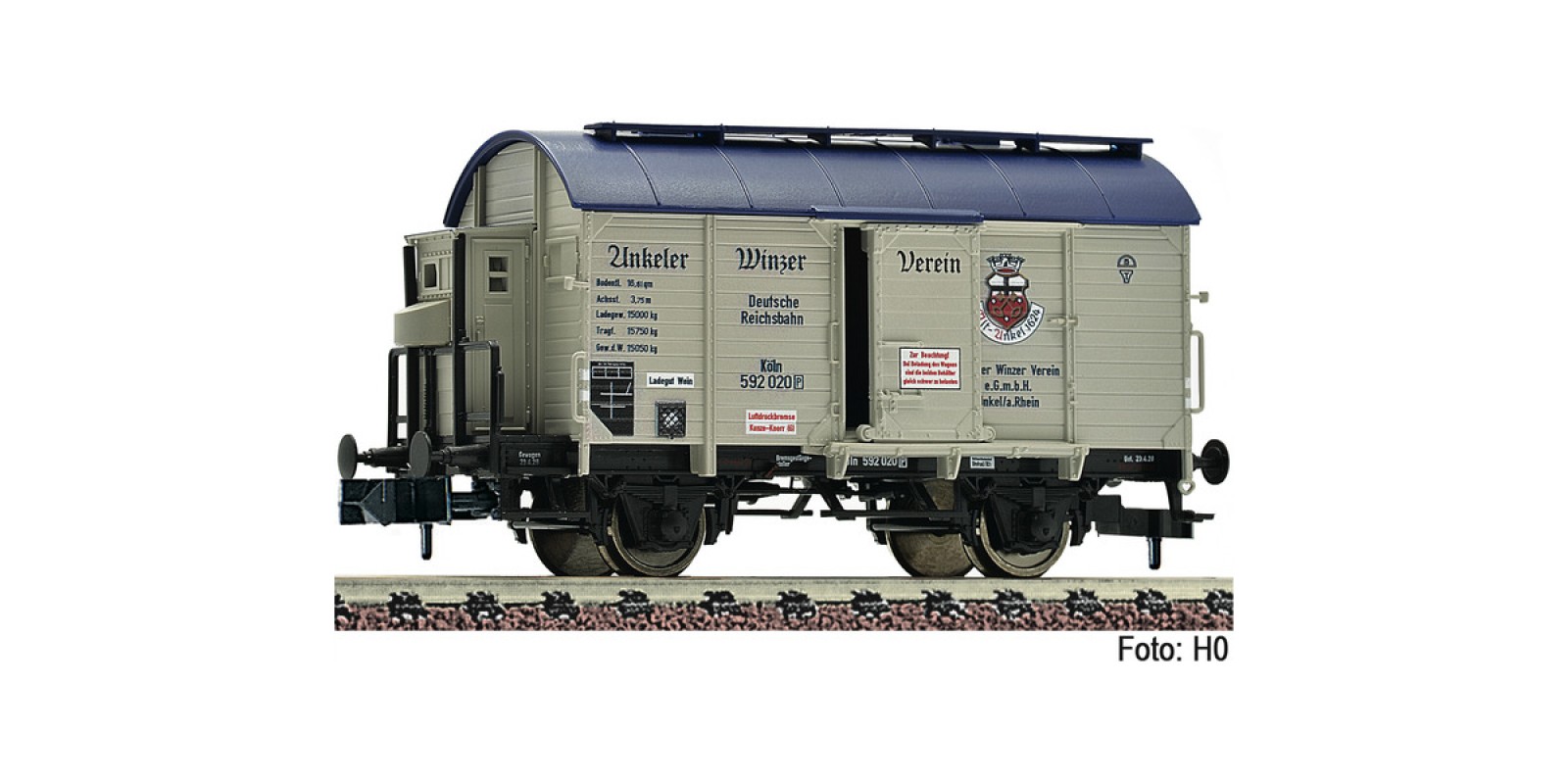 FL845708 Wine barrel tank wagon "Unkeler Winzer Verein", DRG